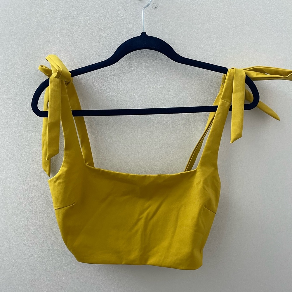 Tiger Mist Yellow Tank Top
